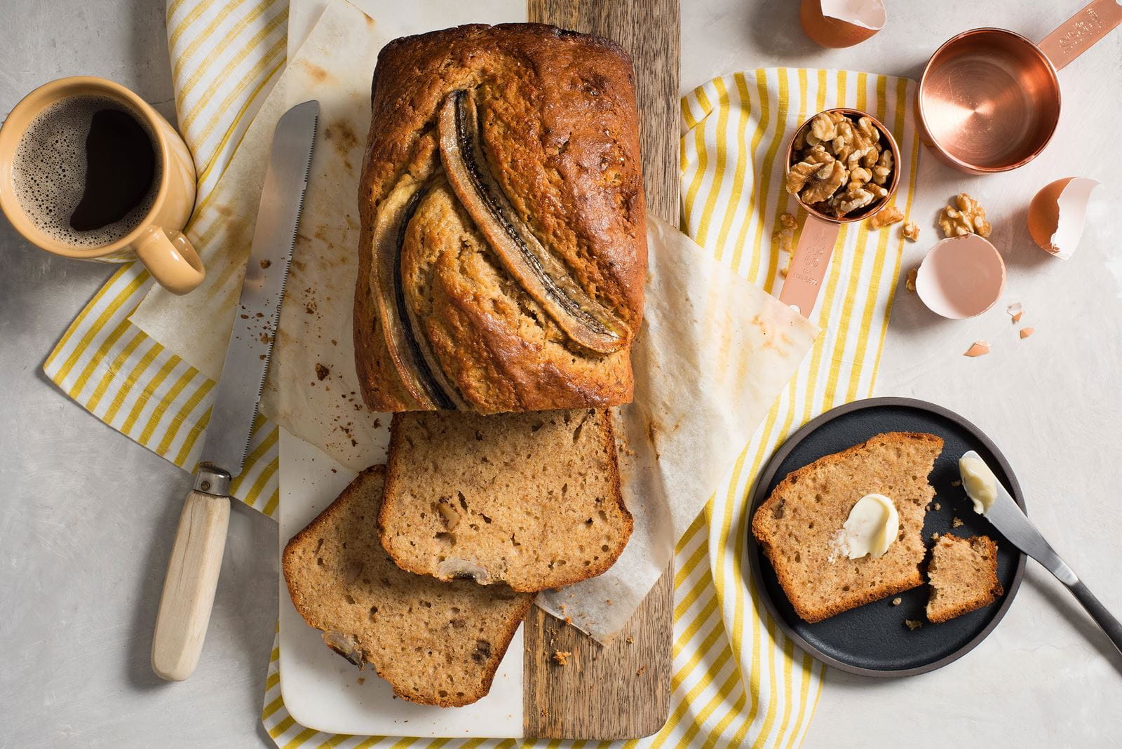 recipe image Receita simples de Banana bread