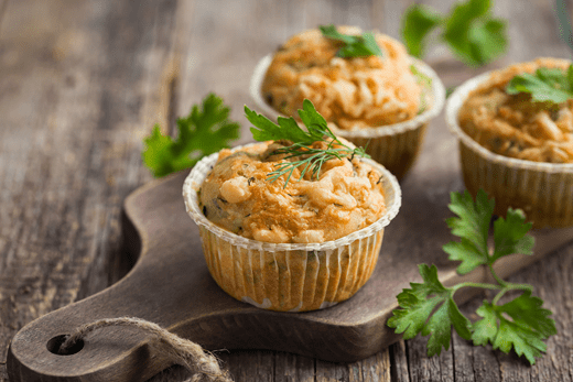 recipe image Receita de muffins salgados