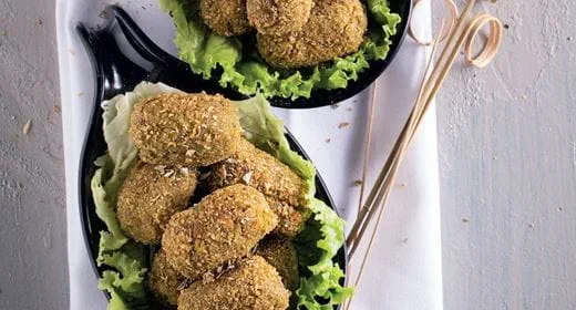 recipe image Receita de Croquetes Vegetarianos