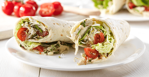 recipe image Receita de Wraps de frango