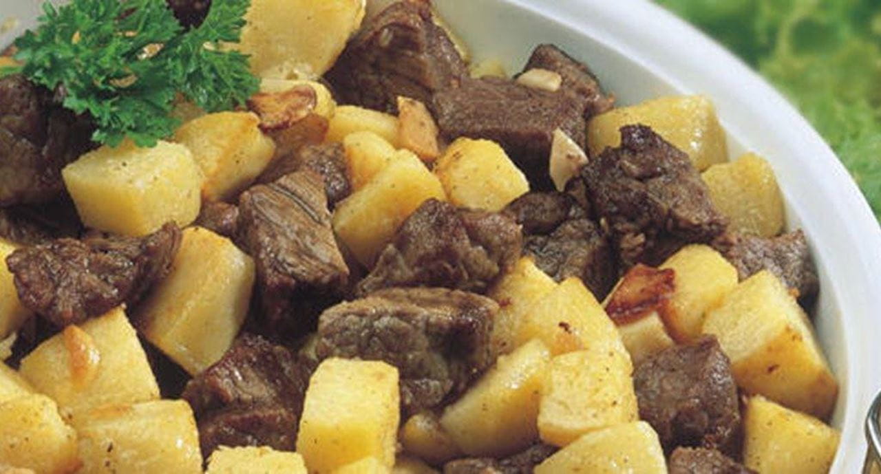 recipe image Receita de Carne Salteada com Batatas