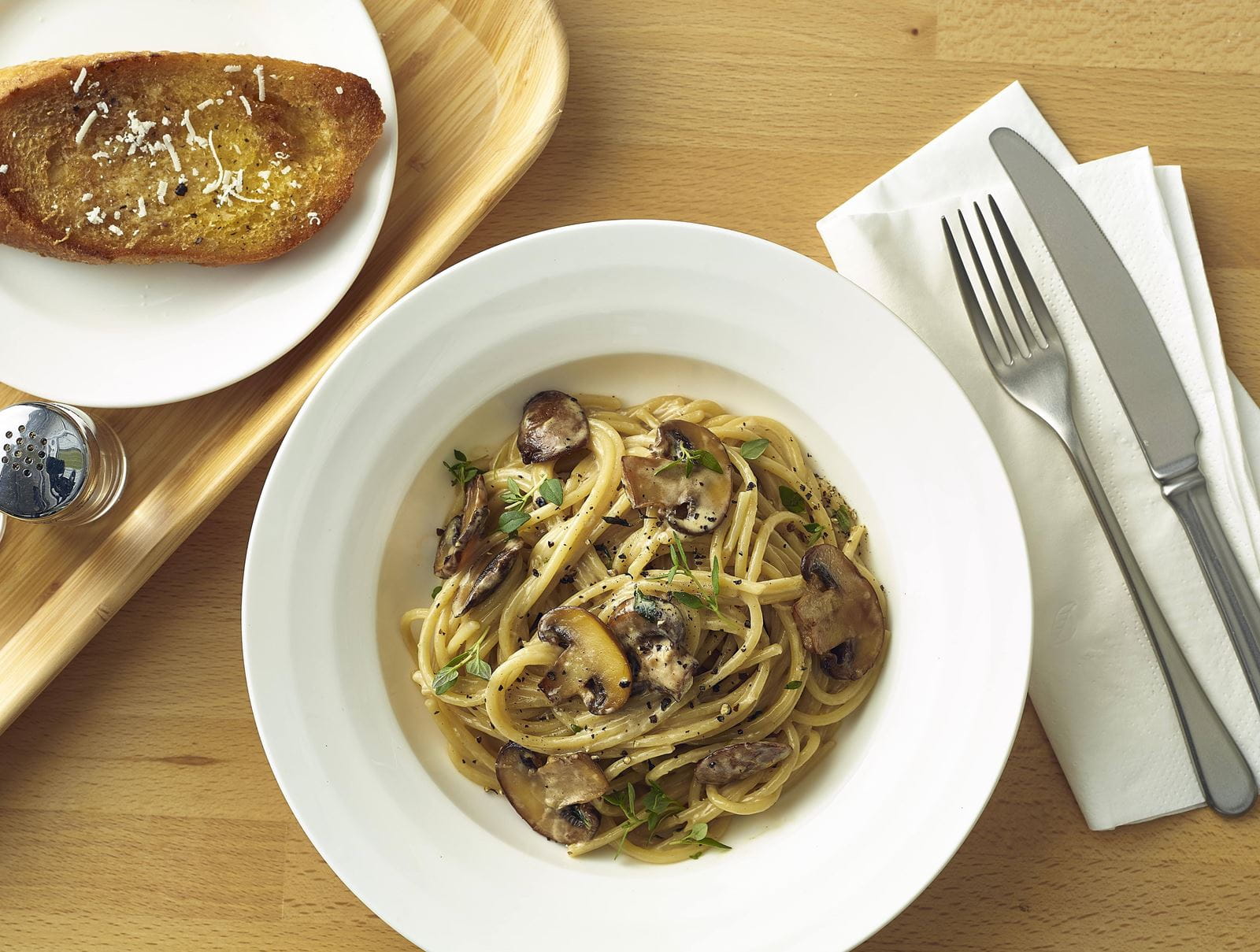 recipe image Receita de Massa com Cogumelos