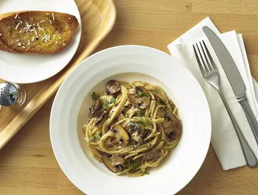 recipe image Receita de Massa com Cogumelos