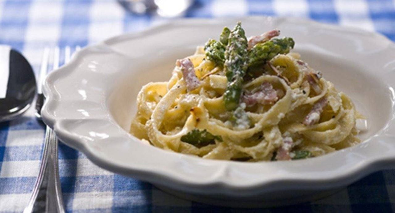 recipe image Receita de Tagliatelle com com camarão