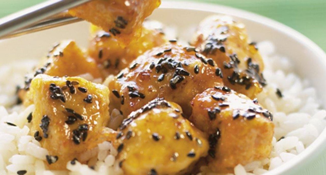 recipe image Peru em crosta com molho de mel