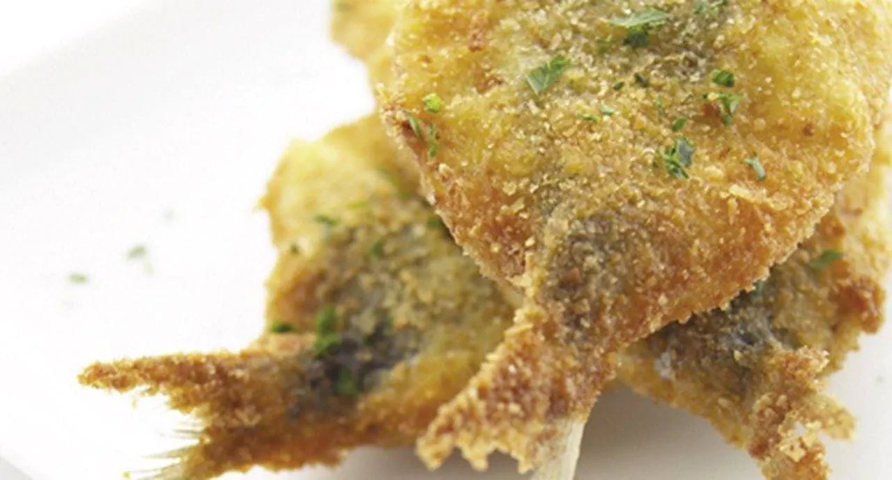 recipe image Receitas de Sardinhas panadas com salada algarvia