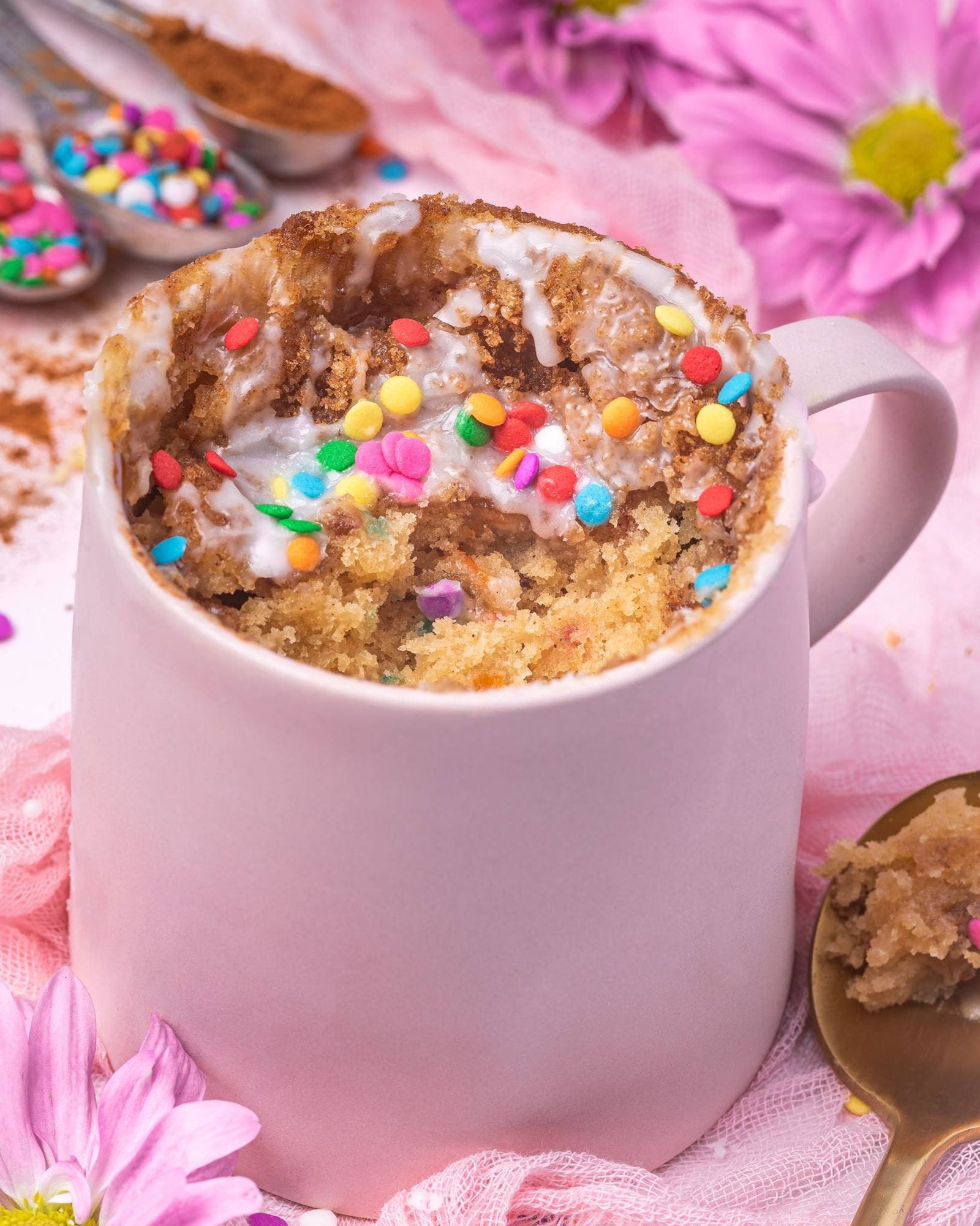 recipe image Receita de bolo de caneca divertido