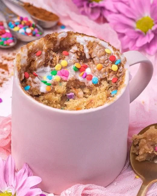 recipe image Receita de bolo de caneca divertido