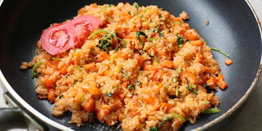 recipe image Receita de Arroz de cenoura
