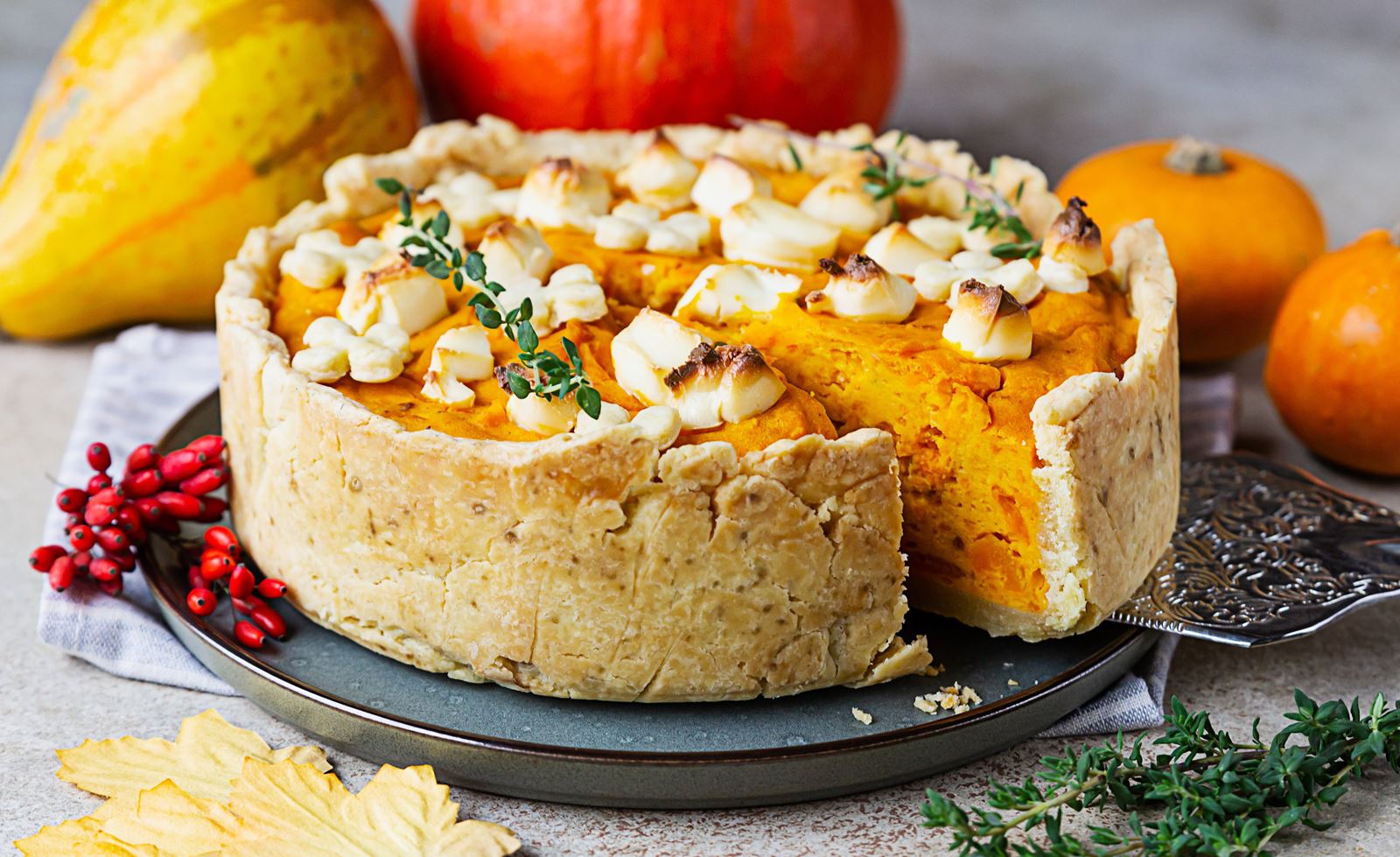 recipe image Receita de Quiche Gorgonzola