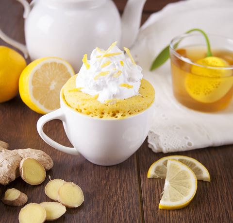 recipe image Receita de bolo de caneca de limão