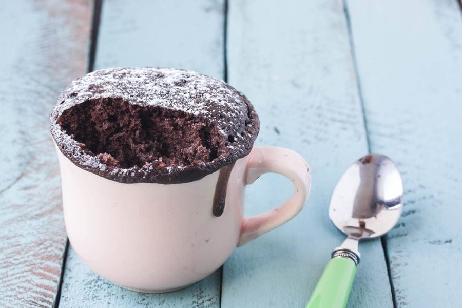 recipe image Receita de Bolo de chocolate na caneca